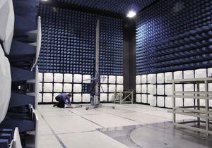 EMC test chamber / modular / compact