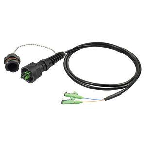 fiber optic cable harness / for harsh environments / rugged / waterproof