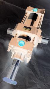 pneumatic cylinder / double-acting / heavy-duty / custom