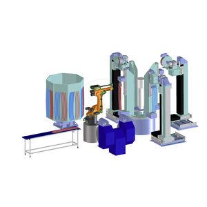 robotic loading cell / unloading / polishing / for machining centers