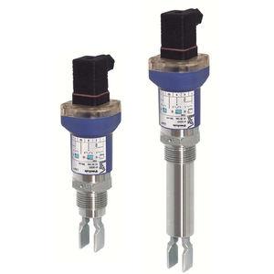 tuning fork level switch / for liquids / for solids / stainless steel