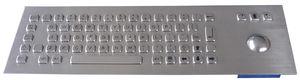 panel-mount keyboard / with mechanical keys / 69-key / with trackball