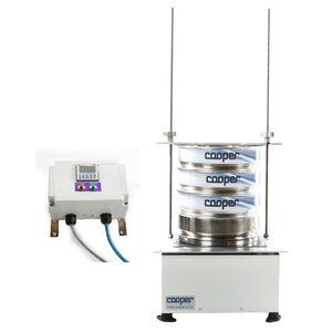 dry sieving sieve shaker / for pharmaceutical applications / circular vibrating / digital