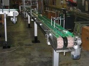 chain conveyor / pallet / horizontal