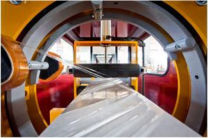 extruded aluminum profiles packaging line / semi-automatic