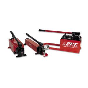 manual hydraulic pump / compact / oil / high-pressure