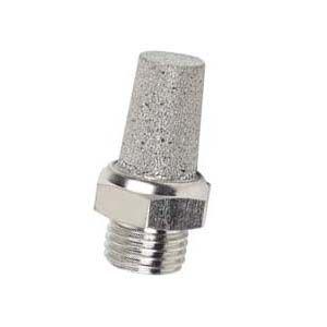 exhaust silencer / for filters / for valves / for compressors