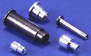 standard rivet / button head / steel / semi-tubular