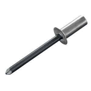 blind rivet / countersunk head / aluminum / steel