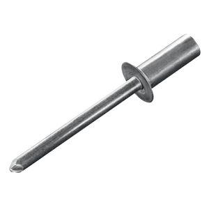 blind rivet / countersunk head / aluminum / sealed