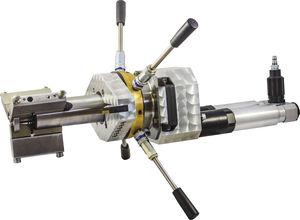 portable chamfering machine / orbital / pneumatic / weld preparation