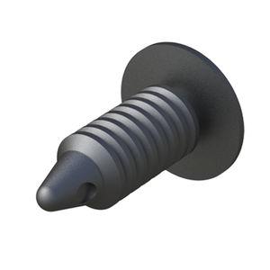 blind rivet / round head / plastic