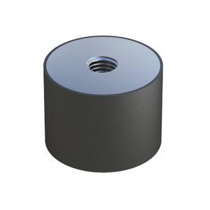 vibration damper / friction / for machines / steel