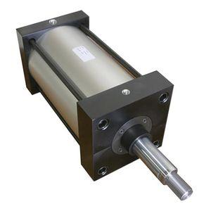 pneumatic cylinder / double-acting / tie-rod / heavy-duty