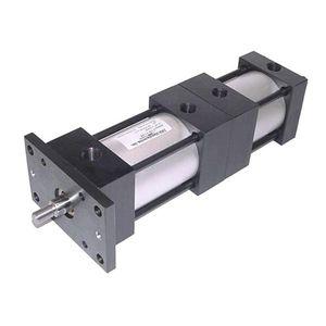 three-position actuator / linear / hydraulic / double-acting
