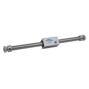 pneumatic cylinder / rodless / piston / double-acting