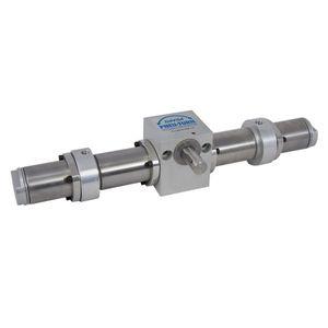 rotary actuator / pneumatic / double-acting / rack-and-pinion