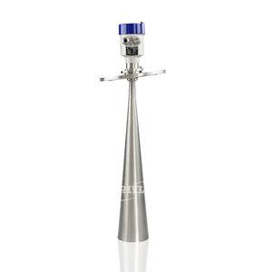 radar level transmitter / for solids / for silos / stainless steel