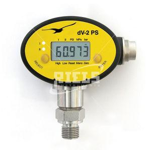 electronic pressure gauge / digital / for liquids / process