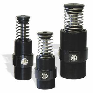 shock damper / hydraulic / adjustable / large-diameter