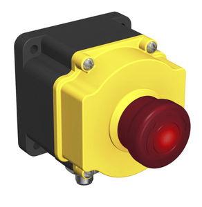 single-pole push-button switch / IP65 / illuminated / flush-mount
