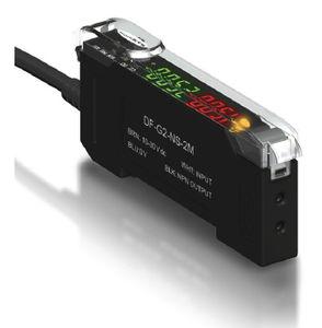 fiber optic amplifier / DIN rail / for photoelectric sensors