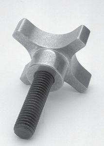 threaded knob / torx / aluminum / with stud