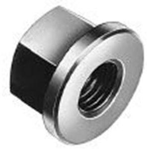 hexagonal nut / flange / carbon steel
