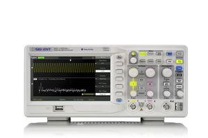 digital oscilloscope / bench-top / 2-channel / with LCD display