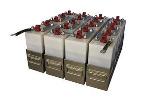 Ni-Cd battery / energy storage / for railway vehicles
