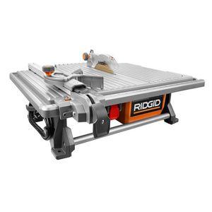 sliding table saw / for stone and concrete / for glass / for tiles