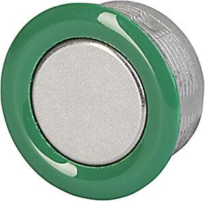single-pole push-button switch / vandal-proof / stainless steel / momentary