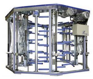 blown film extrusion line calibration system