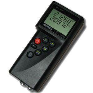 dual-channel thermometer / thermocouple / platinum resistive / with LCD display