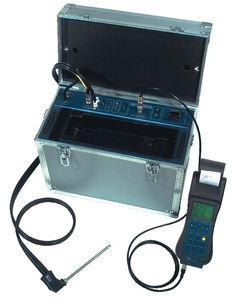flue gas analyzer / hydrocarbon gas / carbon monoxide / water