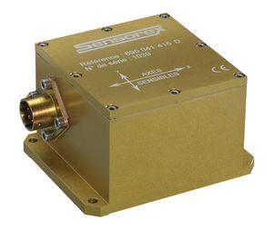 2-axis inclinometer / voltage output / closed-loop gravity