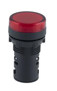 LED indicator light / snap-in / IP65 / round