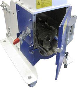 blade mill / horizontal / for plastics / for injection molding