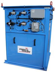 hopper scale / with separate indicator / process / for bulk materials