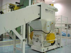 roller mill / horizontal / for plastics