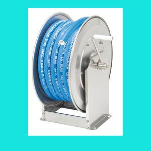 hose reel / hand crank / stainless steel