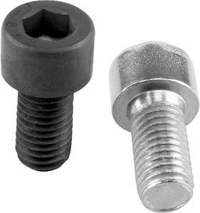 hex socket screw / cylindrical head / stainless steel / steel