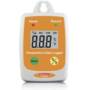 temperature datalogger / USB / with LCD display / battery-powered