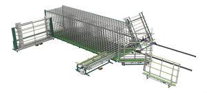 chain conveyor / pallet / horizontal / transfer