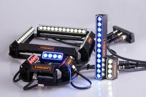 LED illuminator / infrared / white / colored