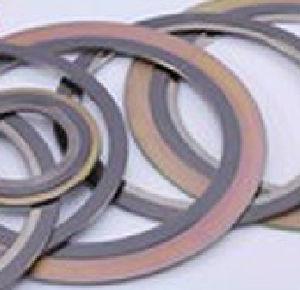 flat gasket / spiral / flange / for valves