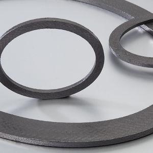 flat seal / circular / graphite / expanded graphite