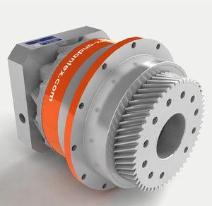helical-toothed sprocket wheel / linear