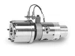rotary cylinder / hydraulic / double-acting / clamping