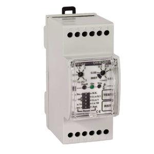 current protection relay / earth-leakage / DIN rail / IEC